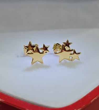 Aretes Estrella Fugaz