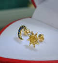 Aretes Luna y Sol