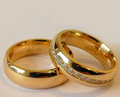 Aros de boda Luna Nueva