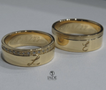 Aros de Boda Iniciales Eternas