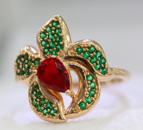 Anillo Circón Fantasy