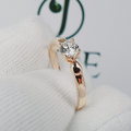 Anillo de compromiso Lunita