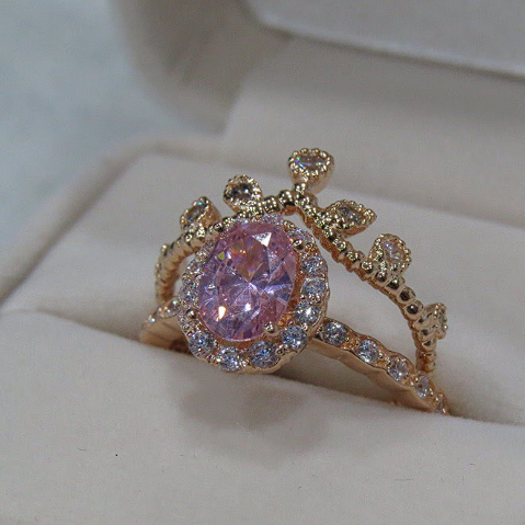 Anillo de Compromiso Ovalin
