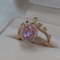 Anillo de Compromiso Ovalin