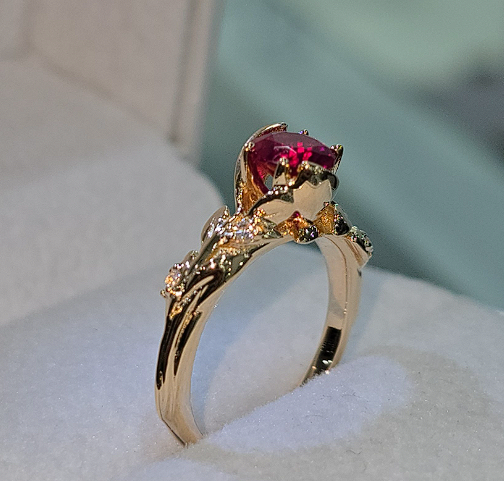 Anillo Circón Roselins
