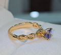Anillo Tanzanita Glow