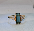 Anillo Turmalina de Luz