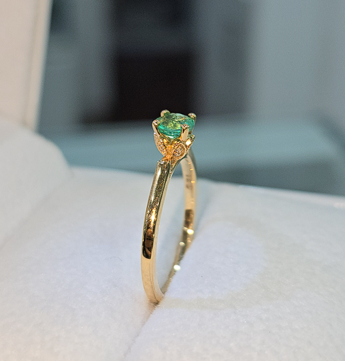 Anillo Esmeralda Green