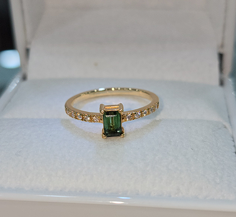 Anillo Turmalina de Lujo
