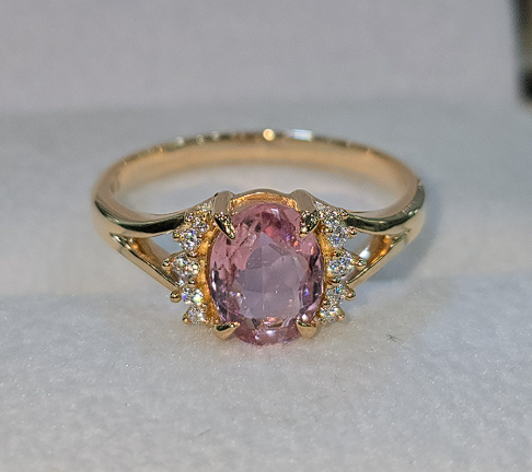 Anillo Turmalina Mar Bella