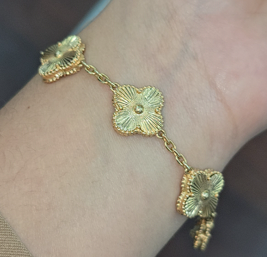 Pulsera Van Cleef Flor Royale