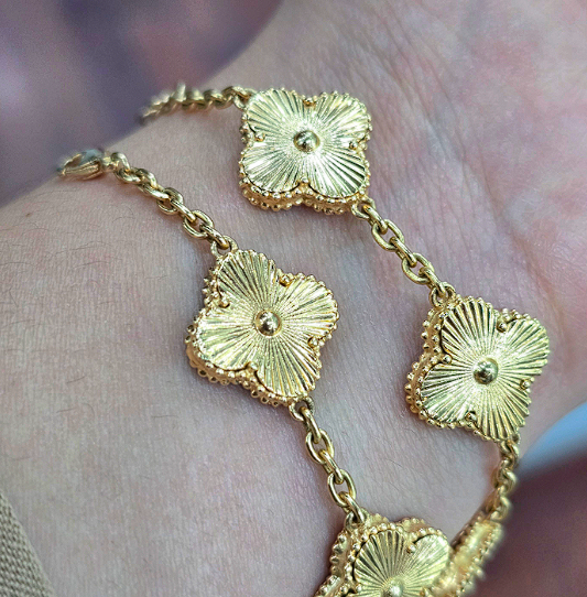 Pulsera Van Cleef Flor Royale