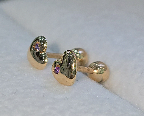 Aretes de Bebé Corazoncito