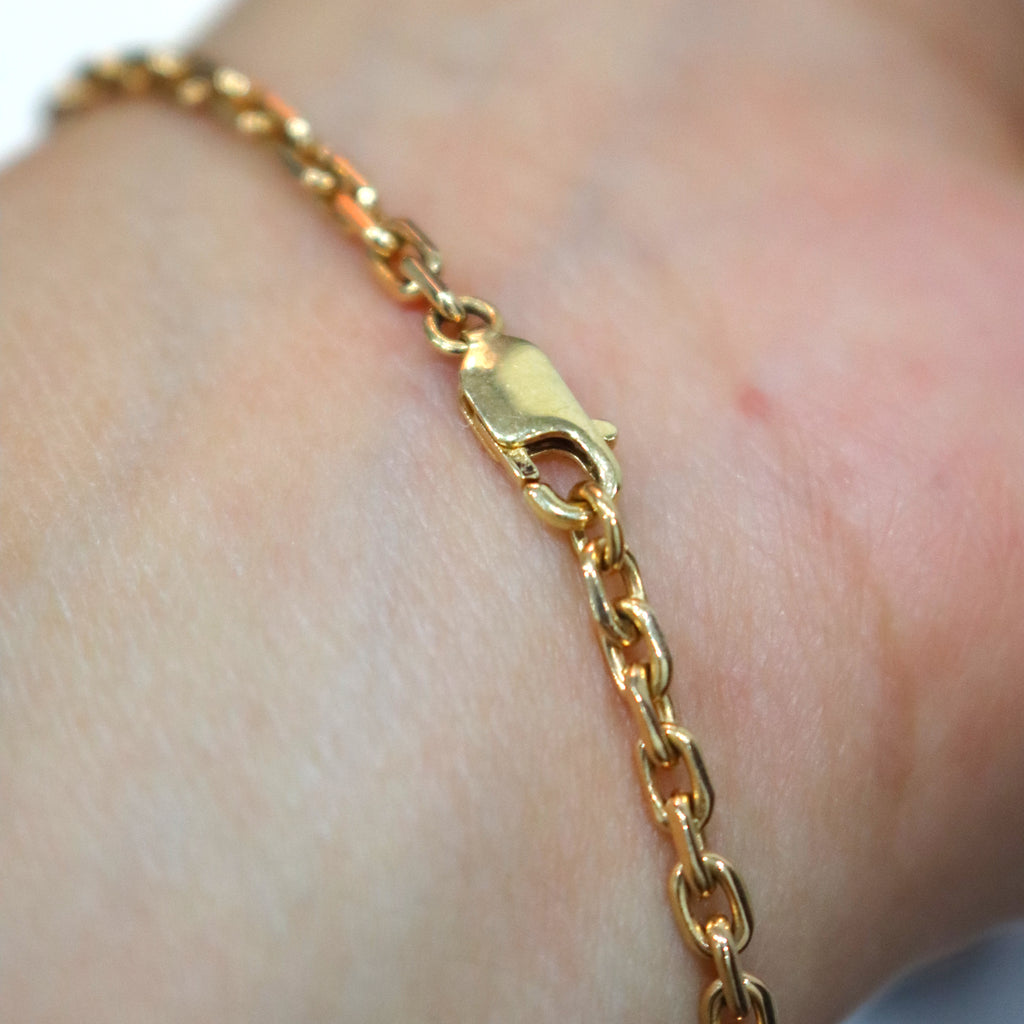 Pulsera Paper Clip de brillo