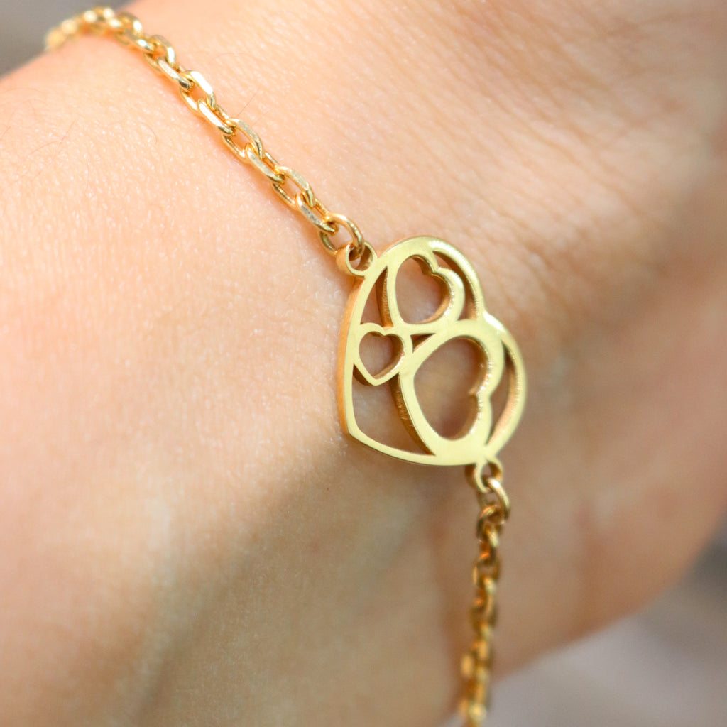 Pulsera Corazón Andante