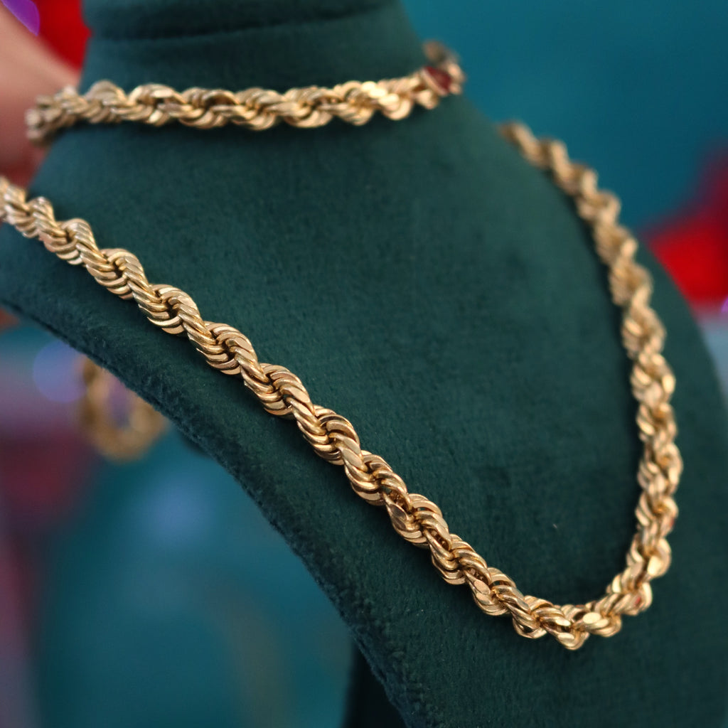 Cordon Gruesa 18k