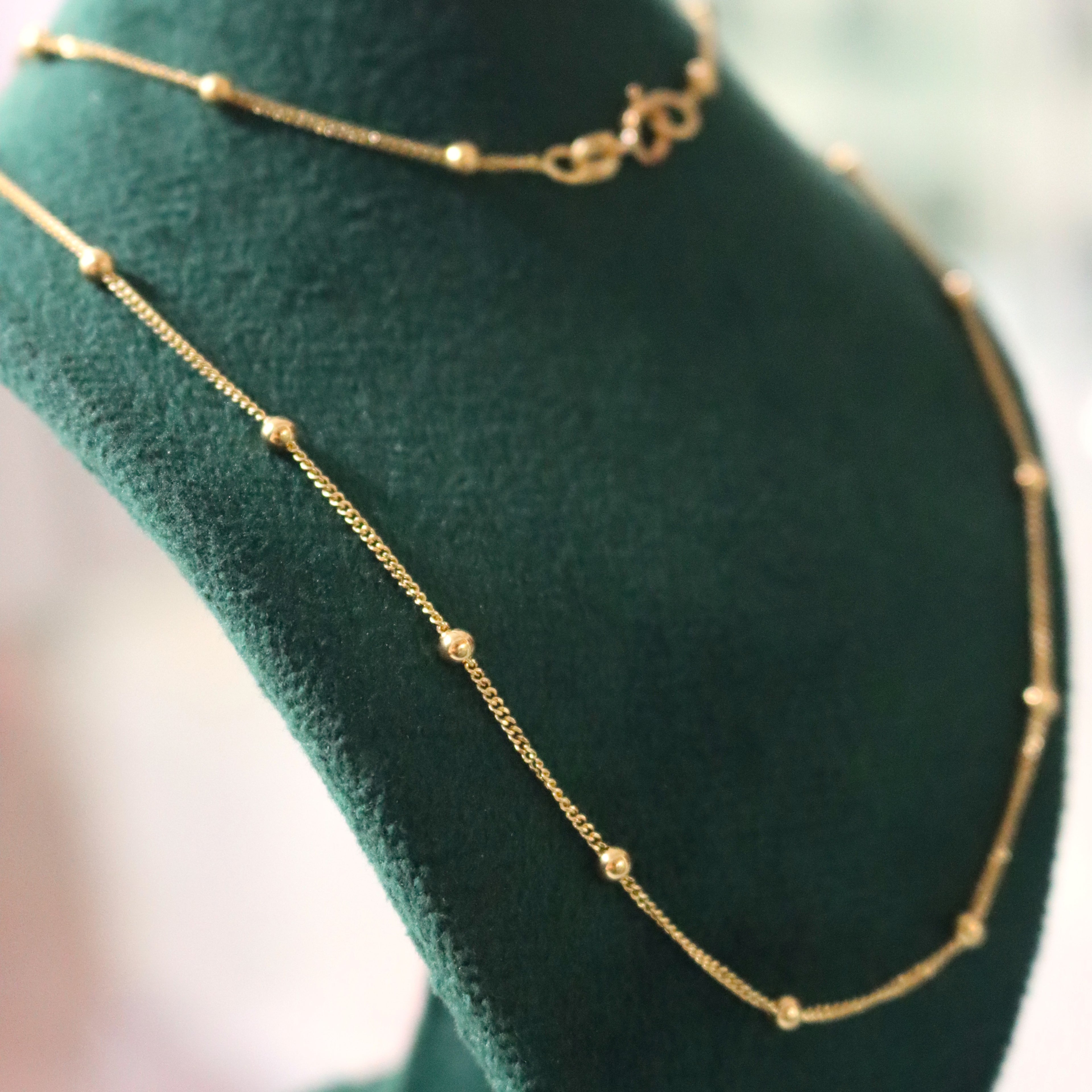Cadena de Bolitas Elegante