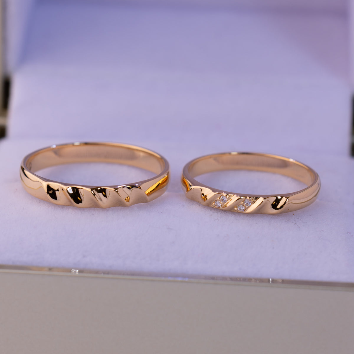 Aros de boda 18k Amor guardian