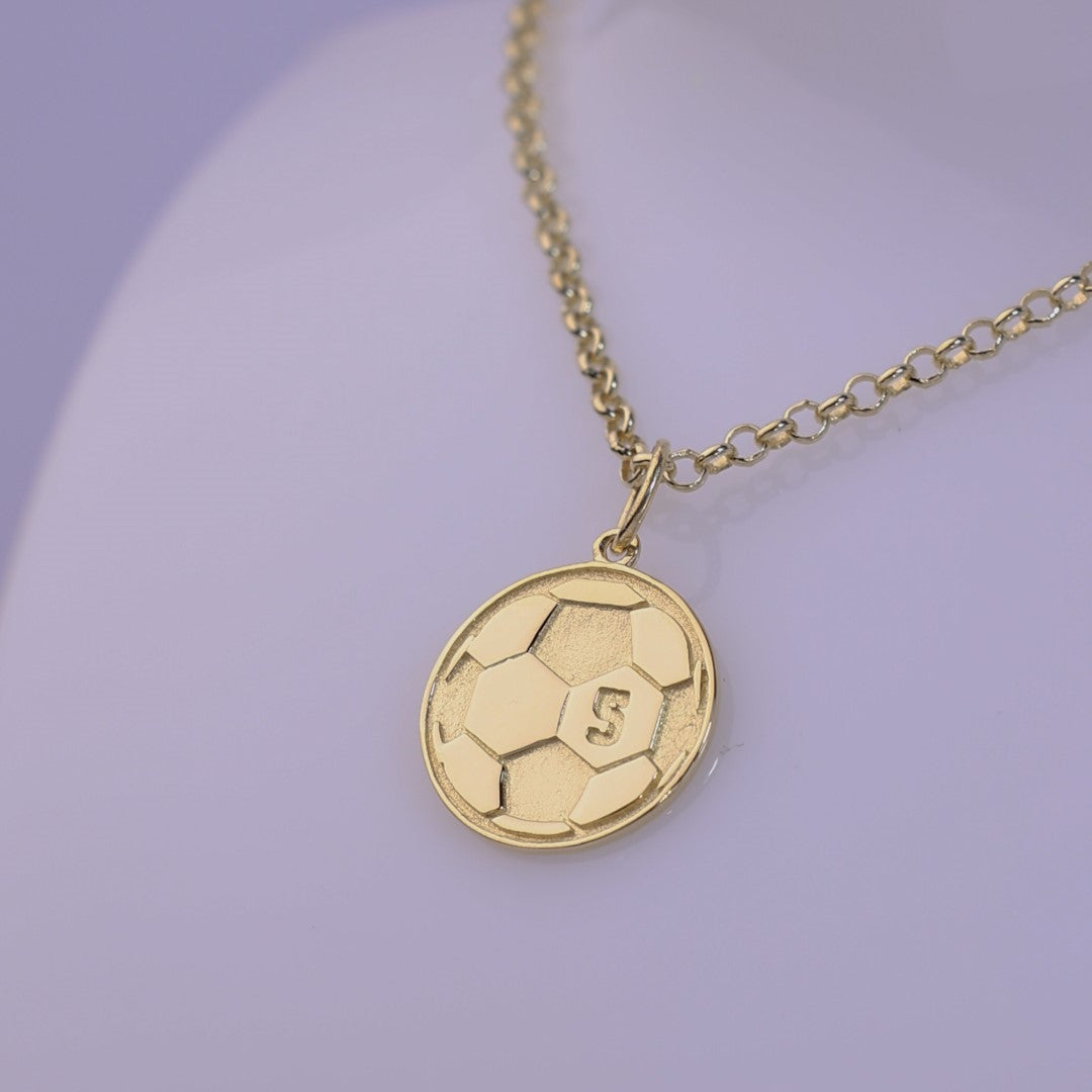 Dije Campeón en oro 18k