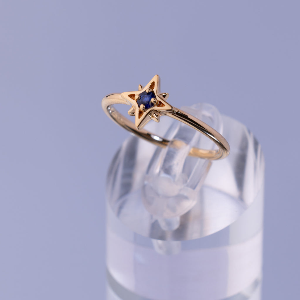 Anillo Zafiro Galáctico