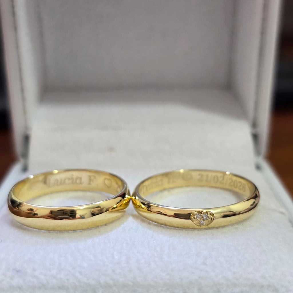 Aros de Boda Nuestro Amor