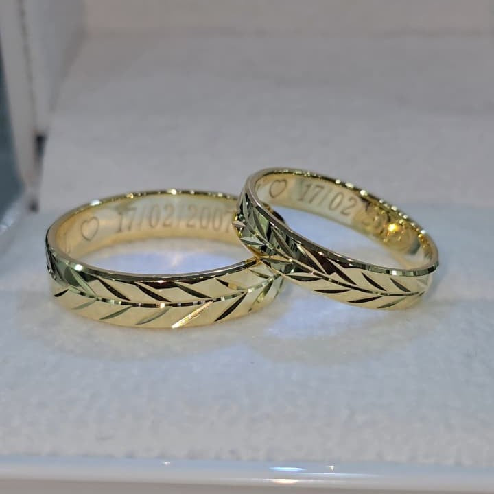 Aros de boda Espiga Imperial