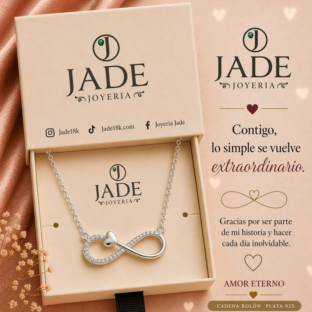 Dije infinito tu amor en plata
