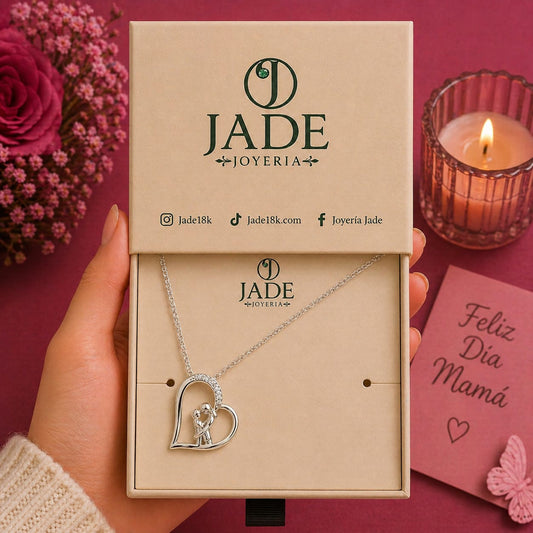 Dije madre querida en plata – Jade18k