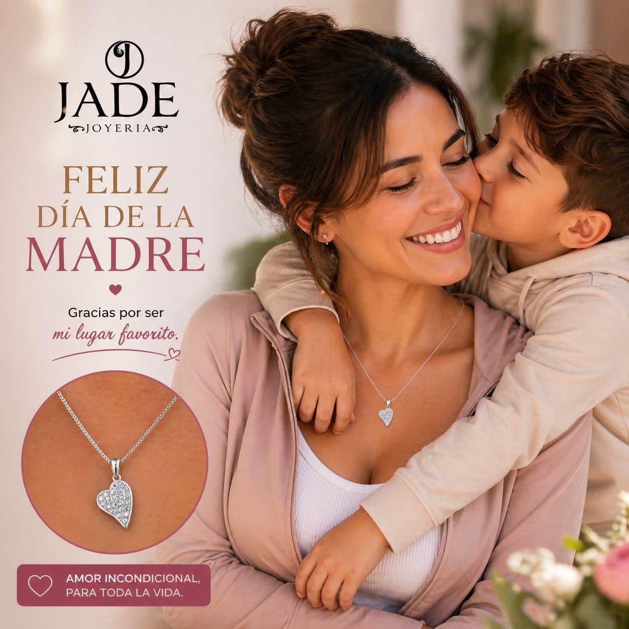 Dije Mi Corazon Brillante Plata Ley