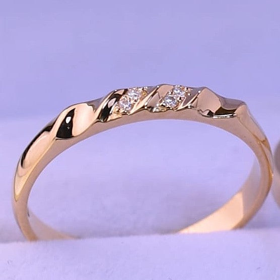 Aros de boda 18k Amor guardian