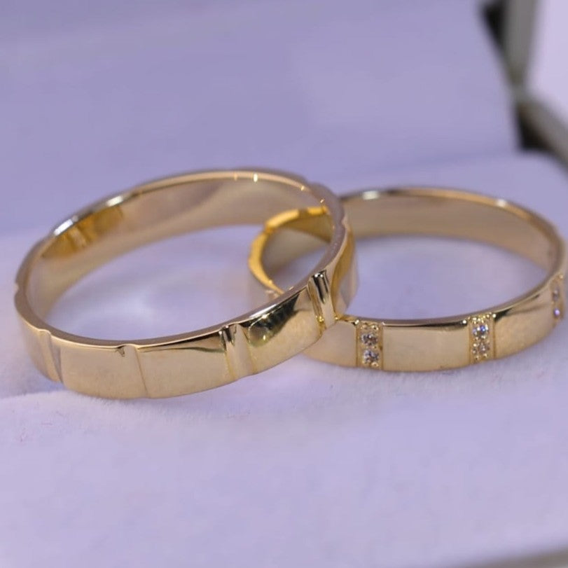 Aros de boda 18k  Esencia de amor