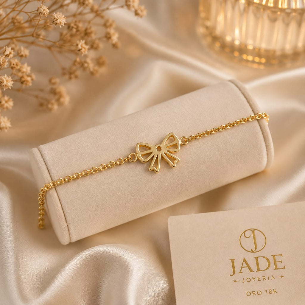 Pulsera para niña en Oro 18k, Lazitos