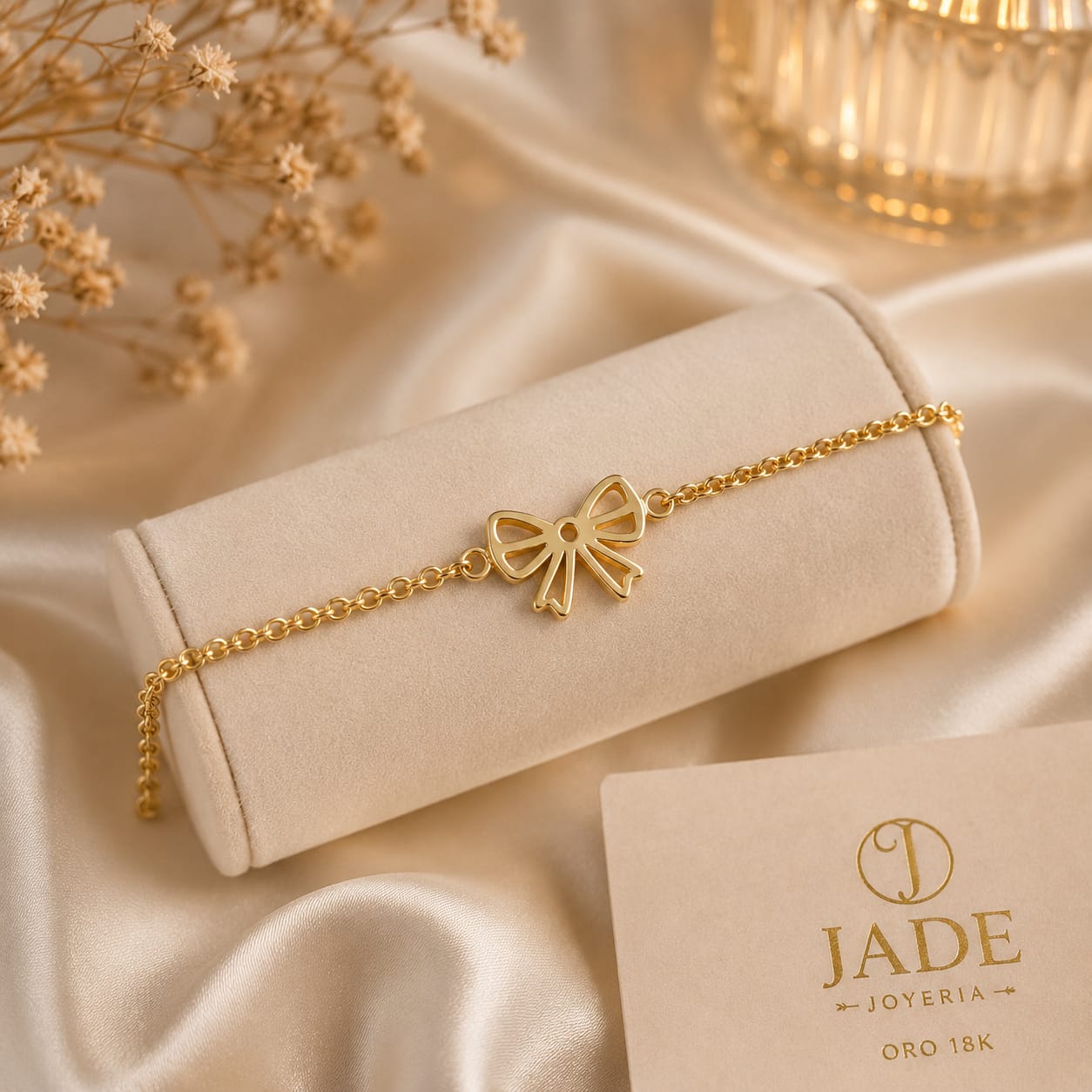 Pulsera para niña en Oro 18k, Lazitos