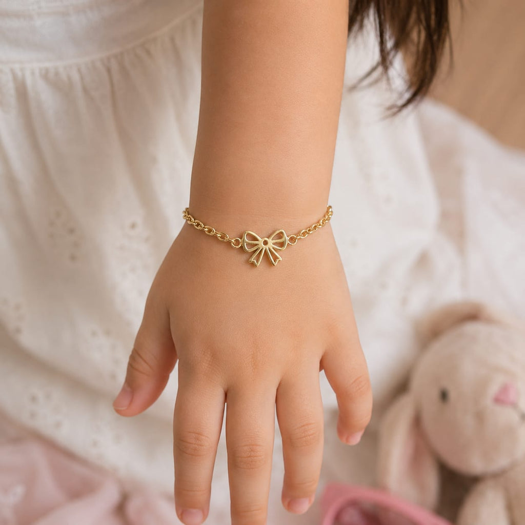 Pulsera para niña en Oro 18k, Lazitos