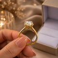 Anillo de Compromiso en Oro 18k con Diamante de Laboratorio  Majestic