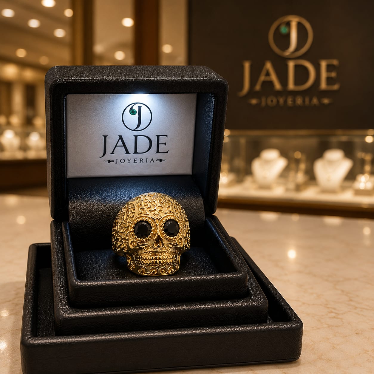 CHEVALIER DE SKULL RING