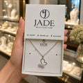 Dije + Cadena, Mariposa escarchada en plata