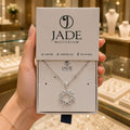 Dije estrellado en plata