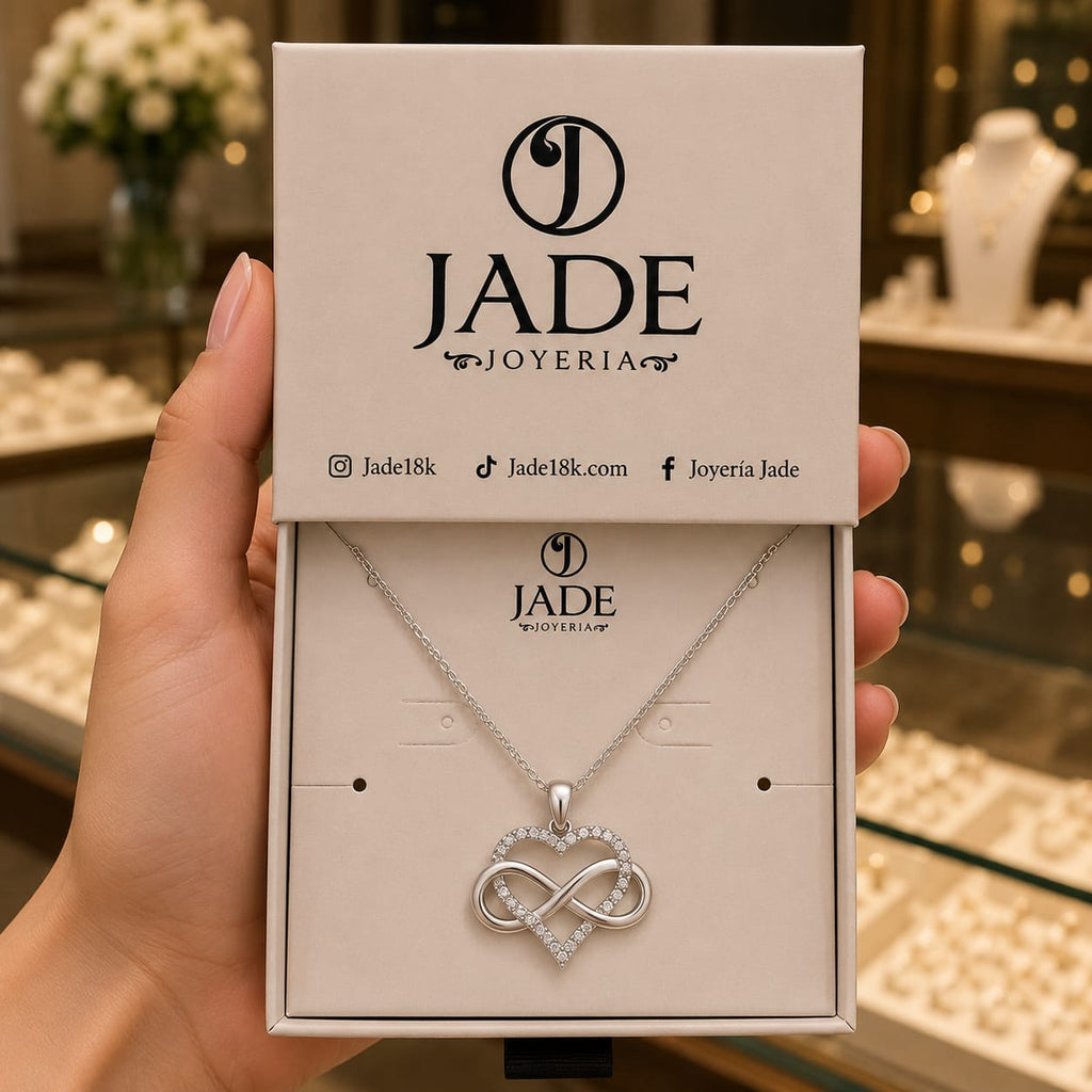 Dije Tu Amor infinito en plata ley