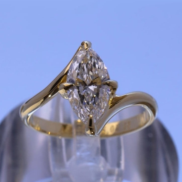 Anillo de compromiso Sofiia con Diamante de laboratorio