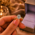 Anillo de Compromiso con Diamante de Laboratorio Fiorella