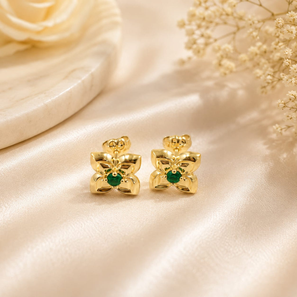 Set de Piedras Natural con Esmeraldas