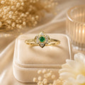 Set de Piedras Natural con Esmeraldas