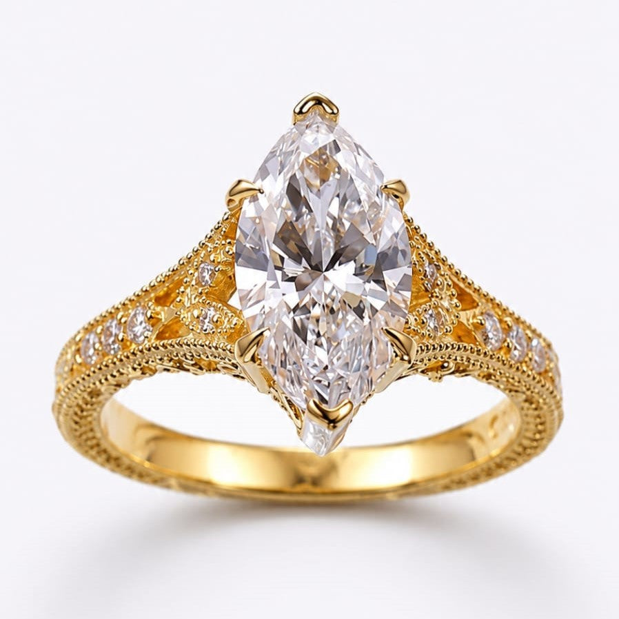 Anillo de Compromiso con Diamante de Laboratorio Élysée