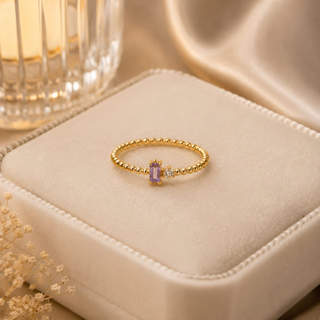 Cintillo con Moissanite Íncono
