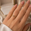 Cintillo con Moissanite Íncono
