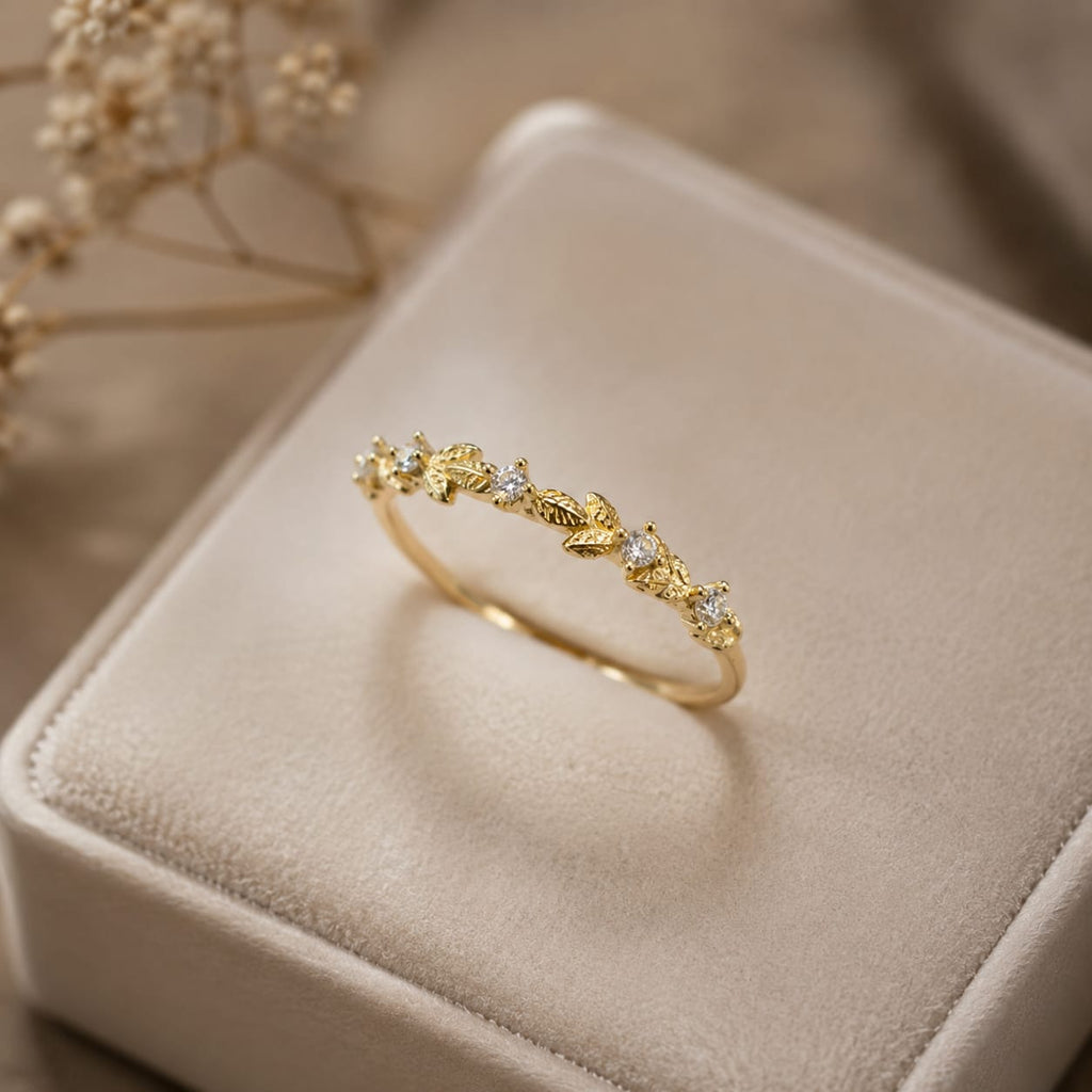 Cintillo con Moissanite Espiga
