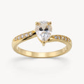 Anillo de Compromiso con Diamante de Laboratorio Isabella