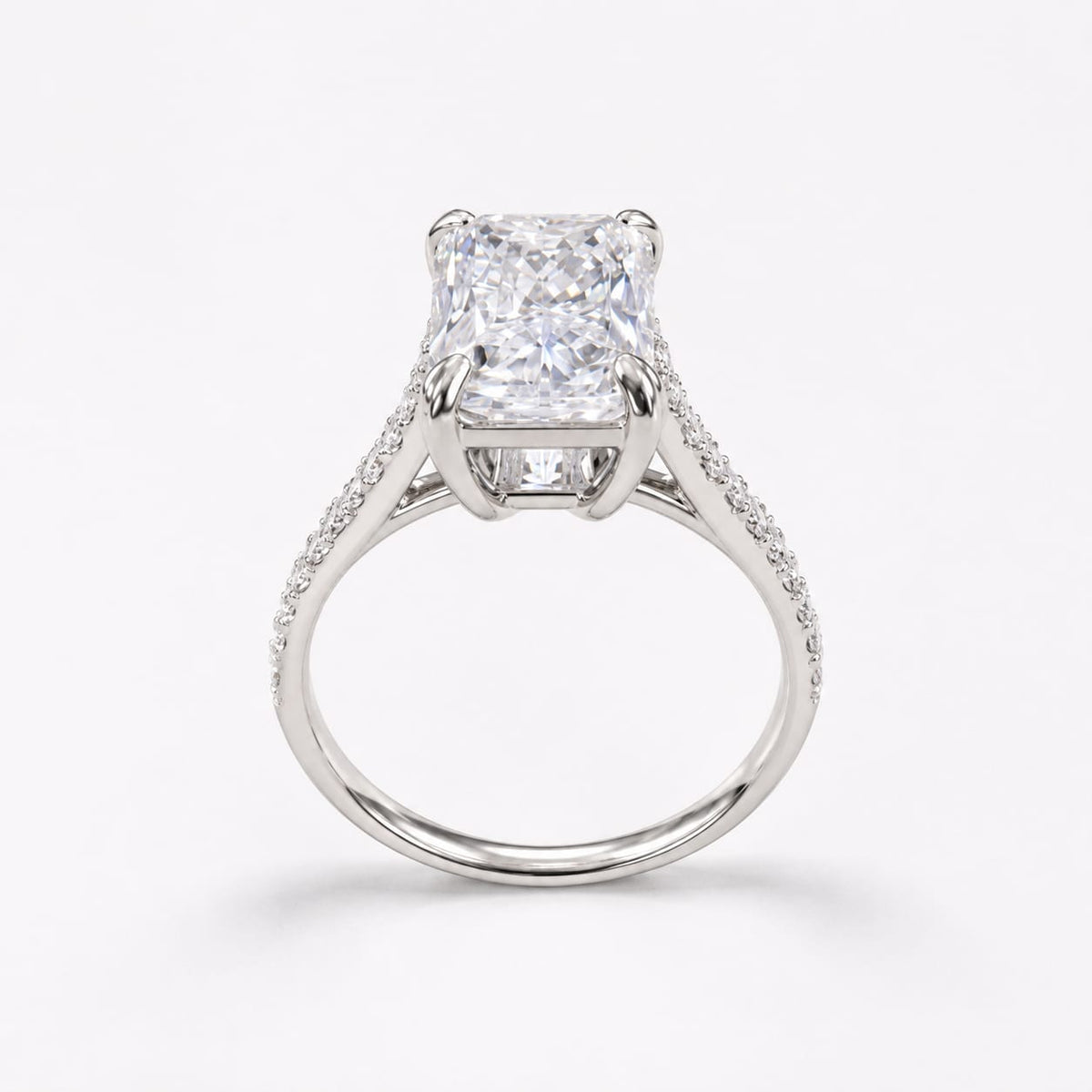 Anillo de compromiso con Diamante de laboratorio Golden Empire