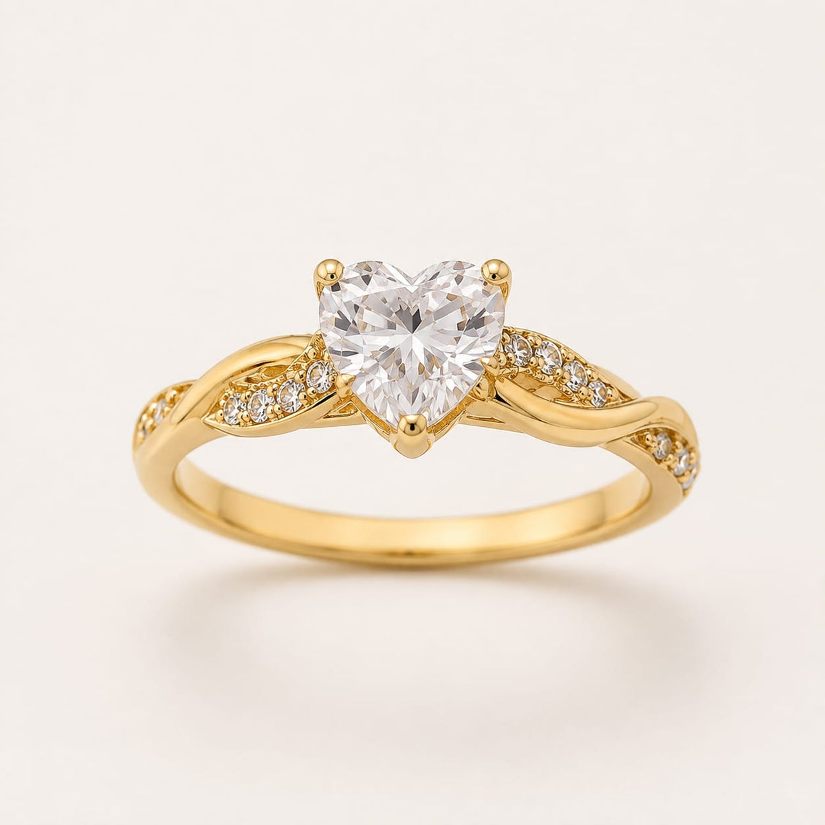 Anillo de Compromiso con Diamante de Laboratorio Amélie